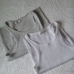 2-Pack Basic Racerback Tank Tops